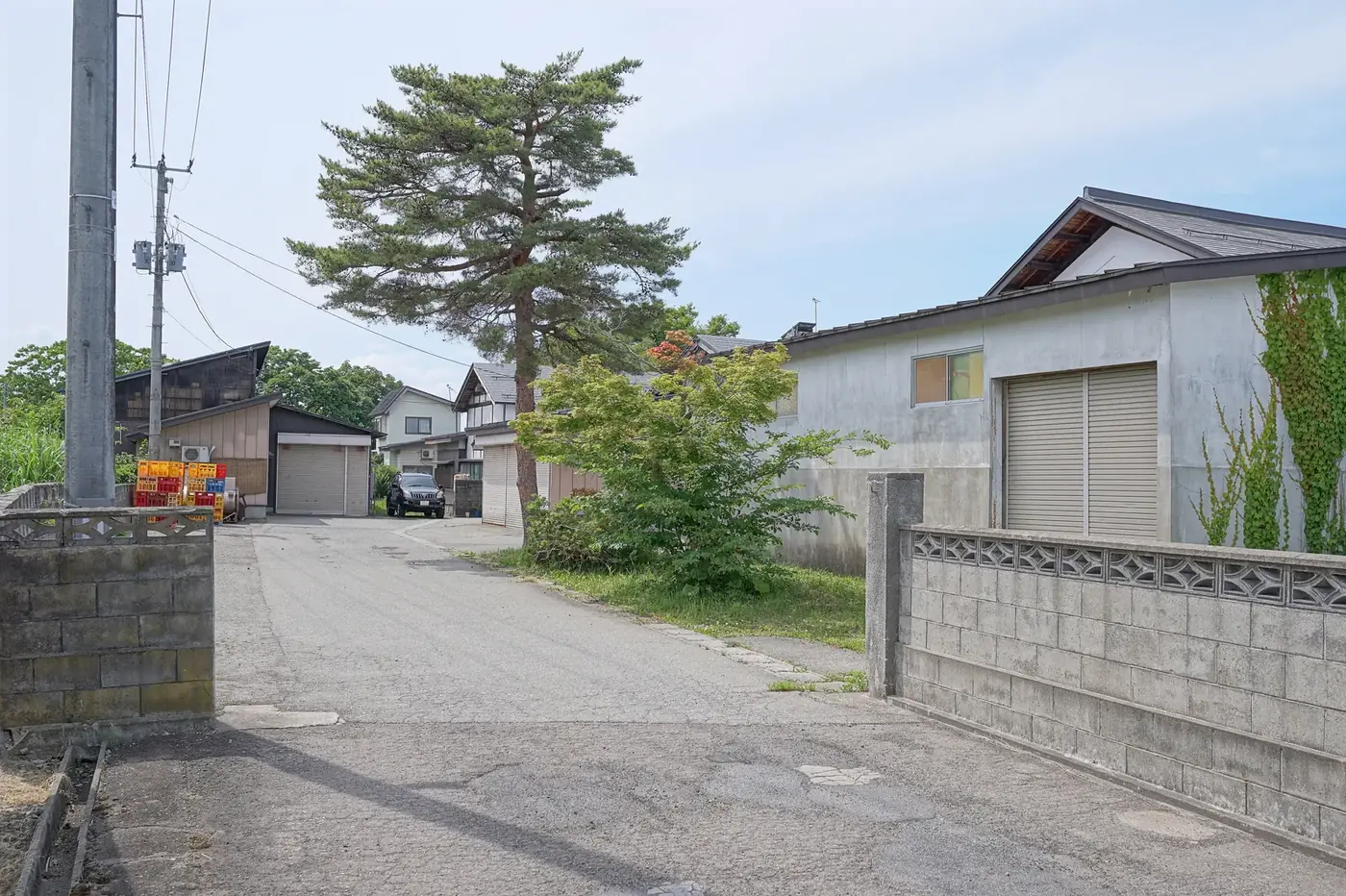 A sake brewery building in Akita