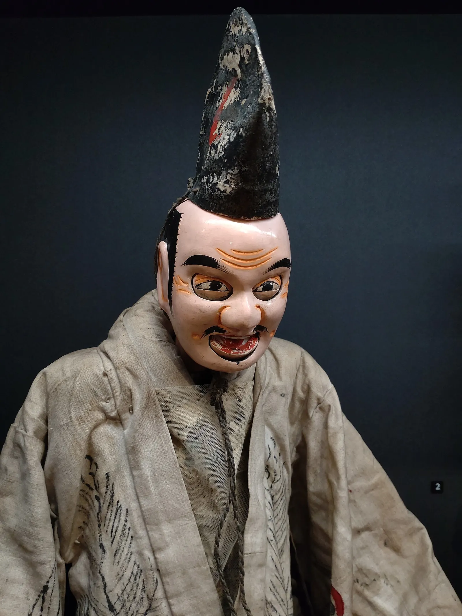 A bunraku puppet