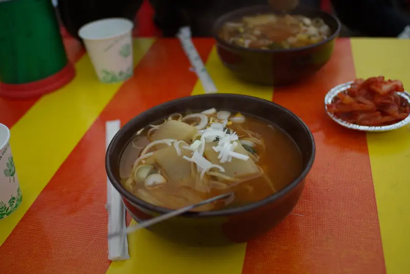 Dwaeji gukbap in Seomyeon