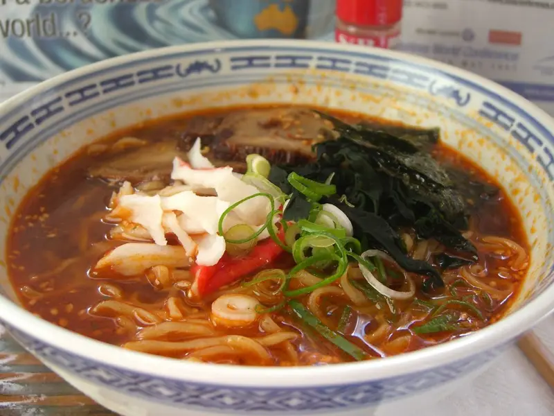 Miso curry milk ramen
