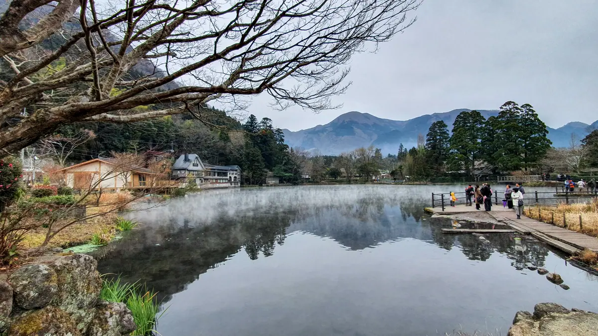 大分縣由布市湯布院町金鱗湖景2