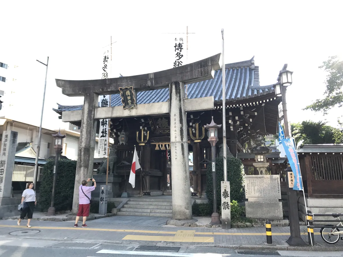 Torii and Romon Gate of Kushida Shrine 2