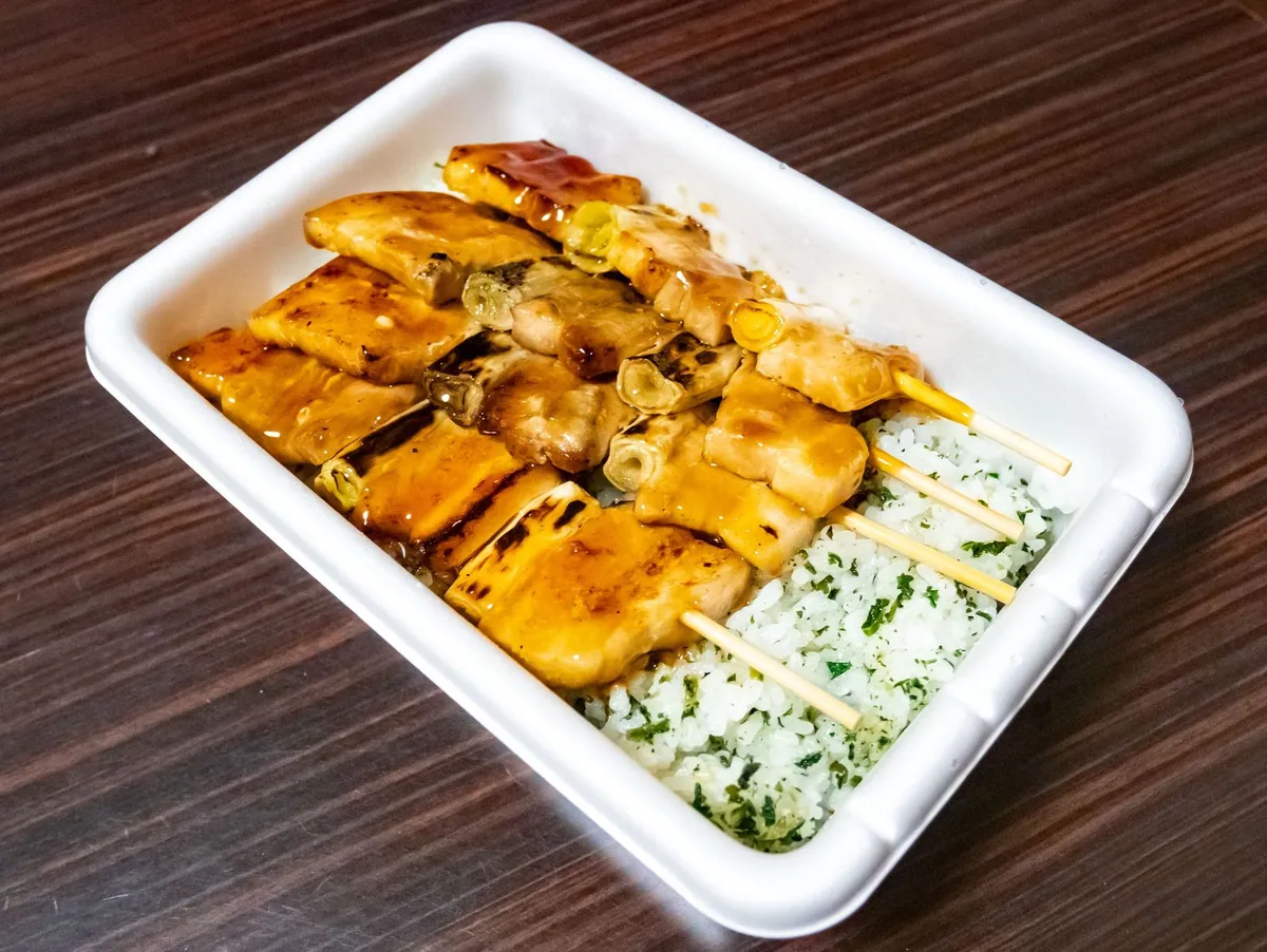Yakitori bento at Hasegawa