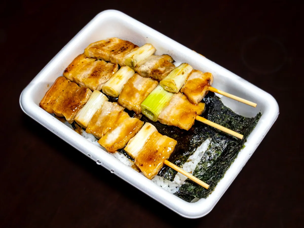 Yakitori bento at Hasegawa