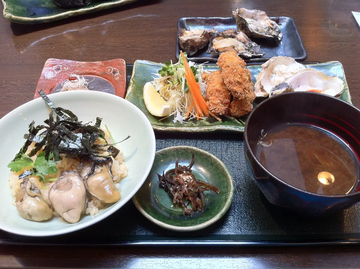 牡蠣屋, 宮島, Miyajima