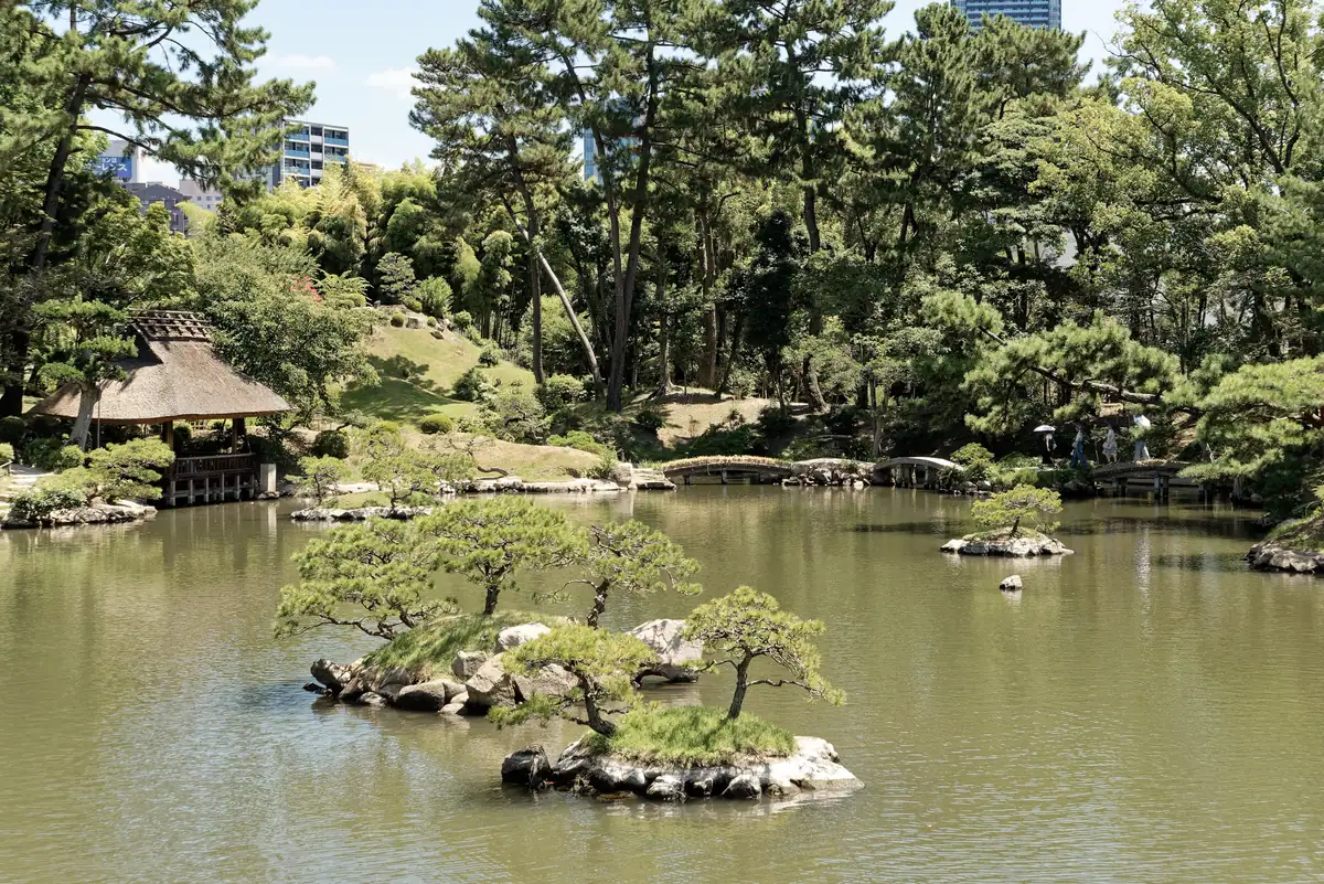 Shukkei-en garden