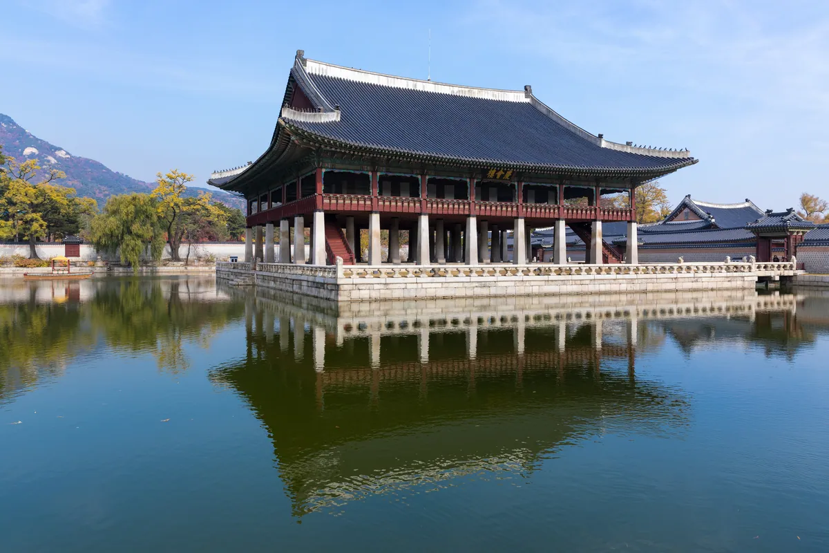 Gyeonghoeru (Royal Banquet Hall) at Gyeongbokgung Palace, Seoul