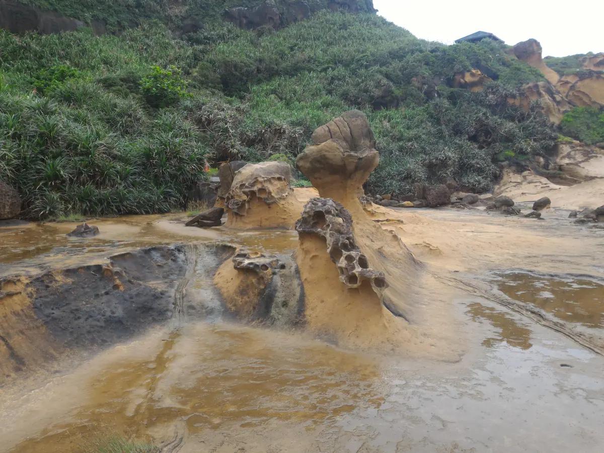 野柳地質公園 冰淇淋石
