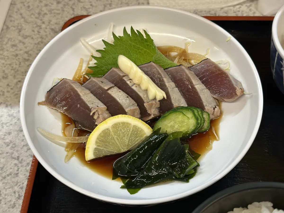 Katsuo no tataki at Kochi City