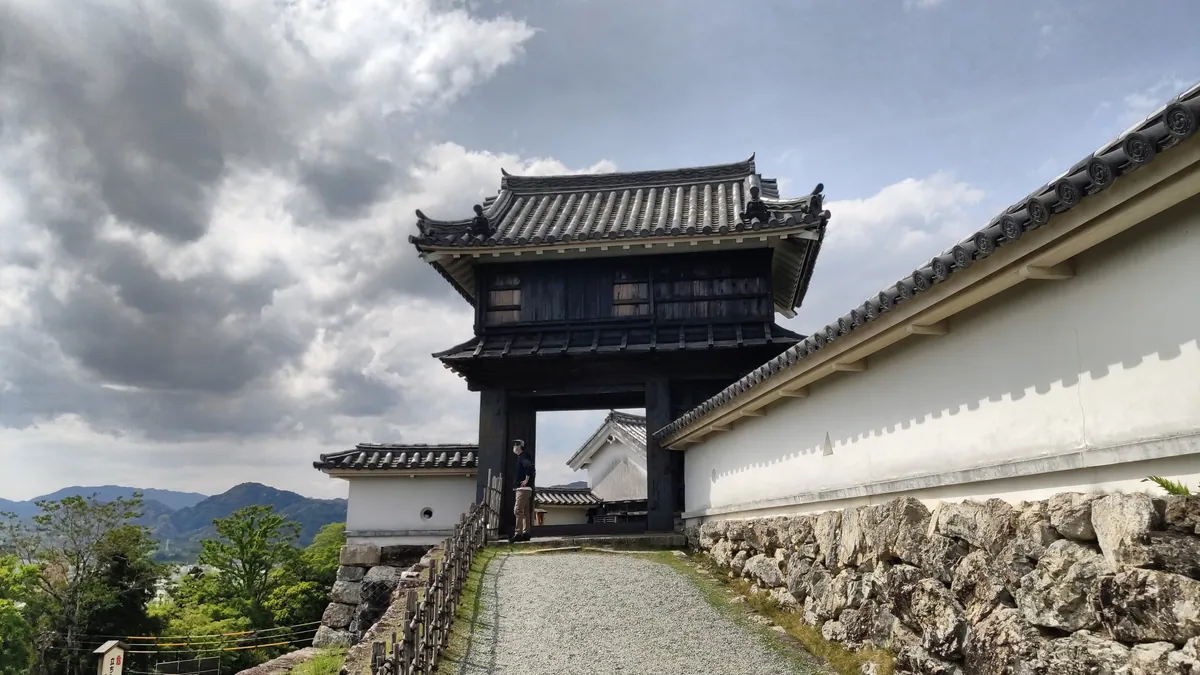 高知城黒鉄門-2