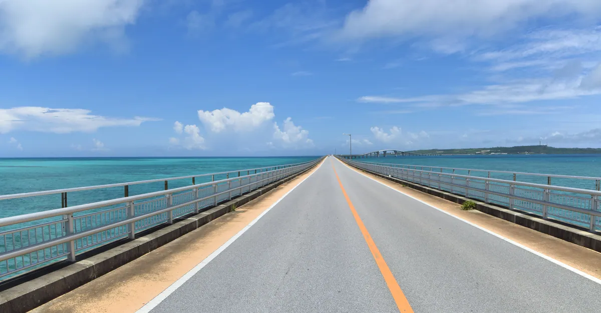 Irabu Bridge panorama