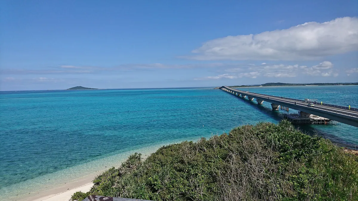 Ikema Bridge in Miyakojima