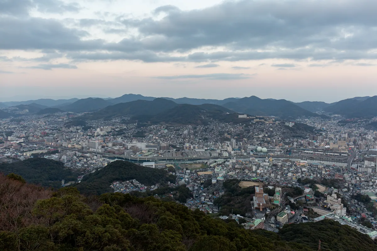 Mt. Inasa night view