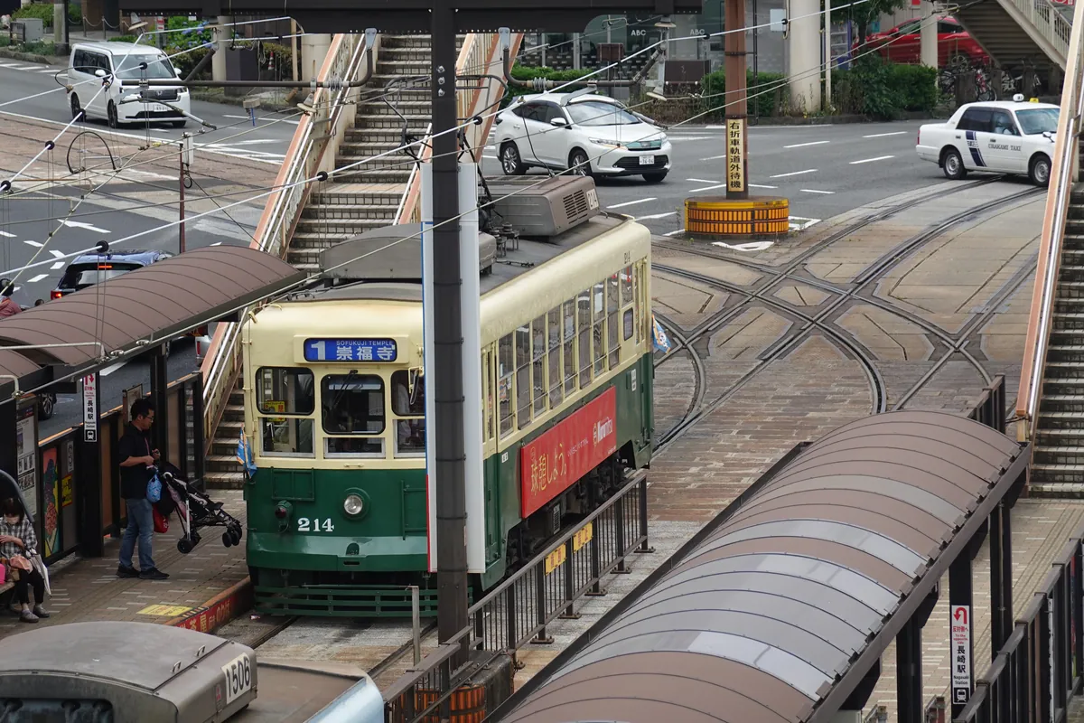 A Nagasaki tram