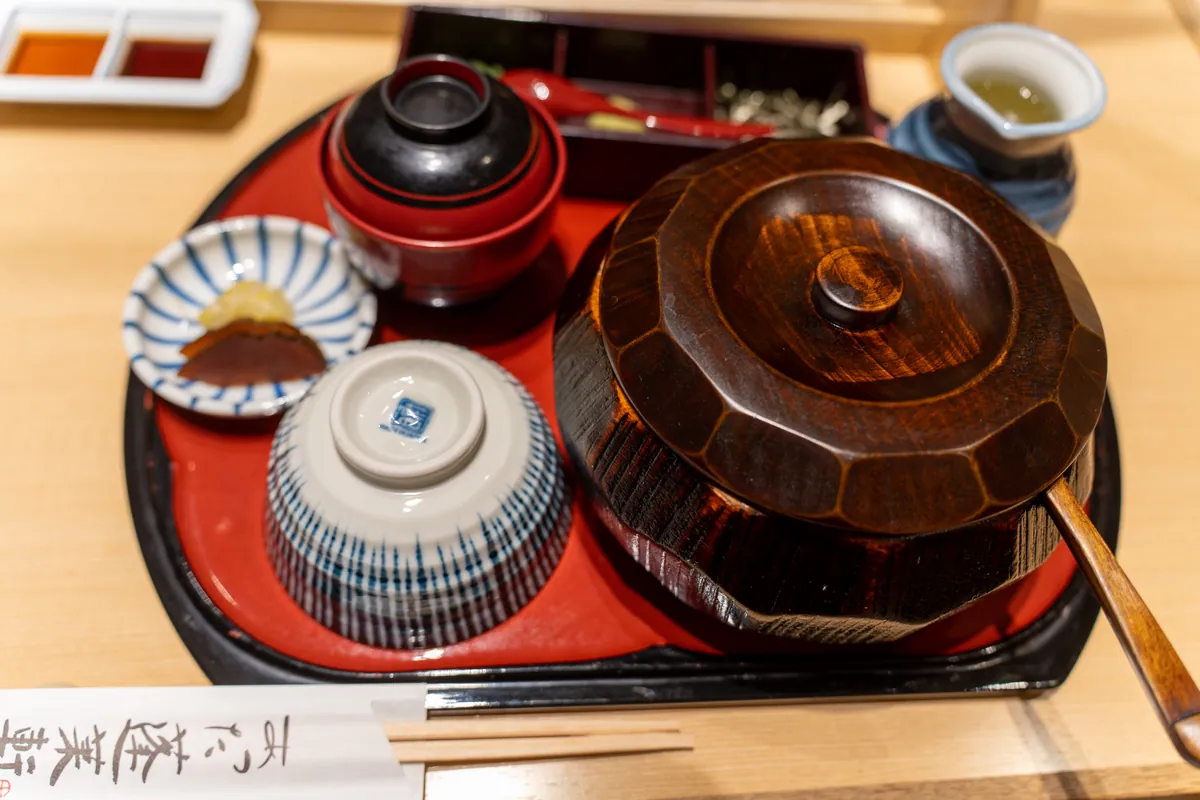 Hitsumabushi at Atsuta Horaiken