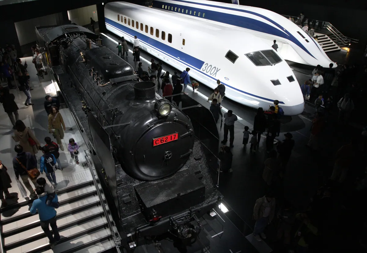 SCMaglev and Railway Park Symbolic Rolling Stock Hall