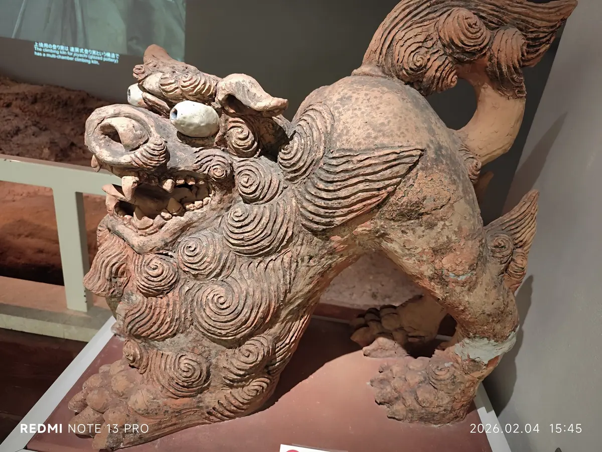 JP 沖繩 Okinawa 那霸 Naha 壺屋燒物博物館 Tsuboya Pottery Museum February 2026 N13P 603 Shisa statue