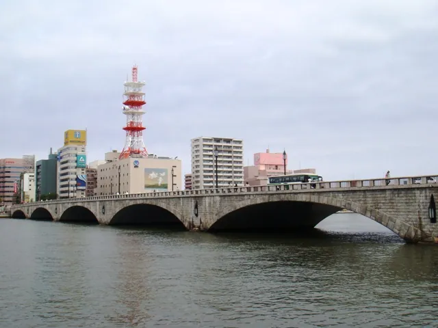 Bandai Bridge and the Shinano riverfront