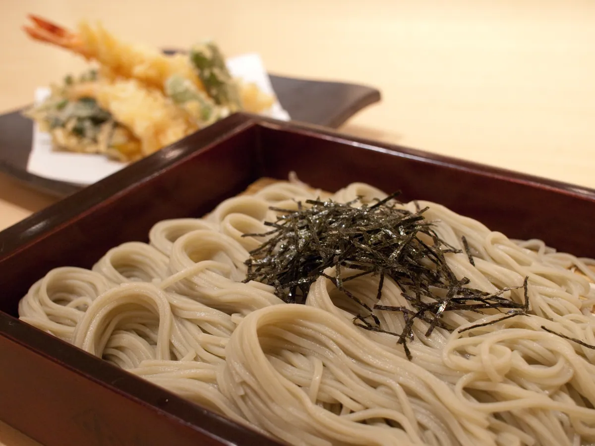 Hegi-soba at Kojima-ya in Niigata Station