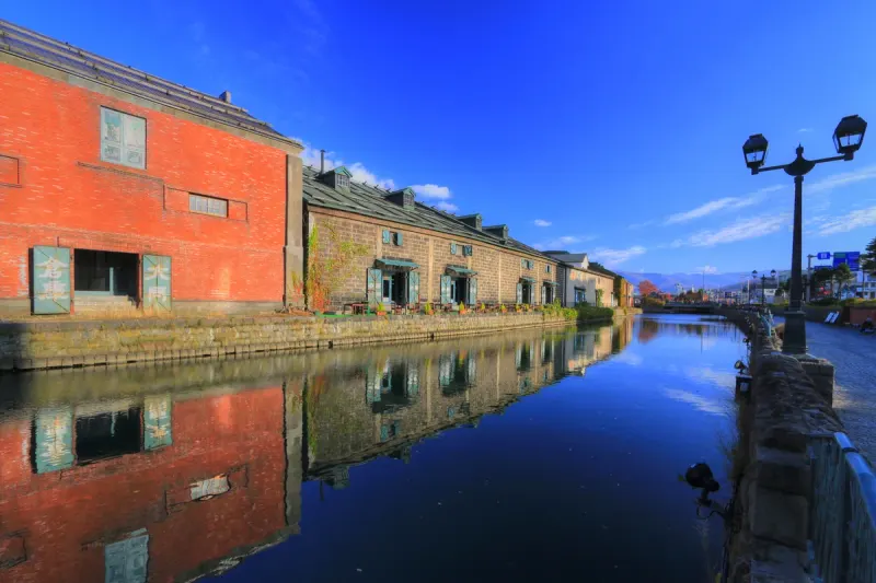 The canal and the old merchant town