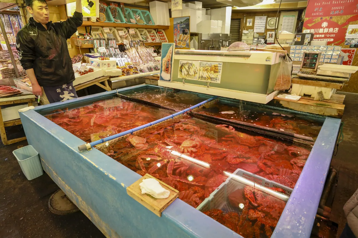 三角市場, 小樽, 北海道, 日本, Otaru, Hokkaido, Japan, おたるし, ほっかいどう, にっぽん, にほん