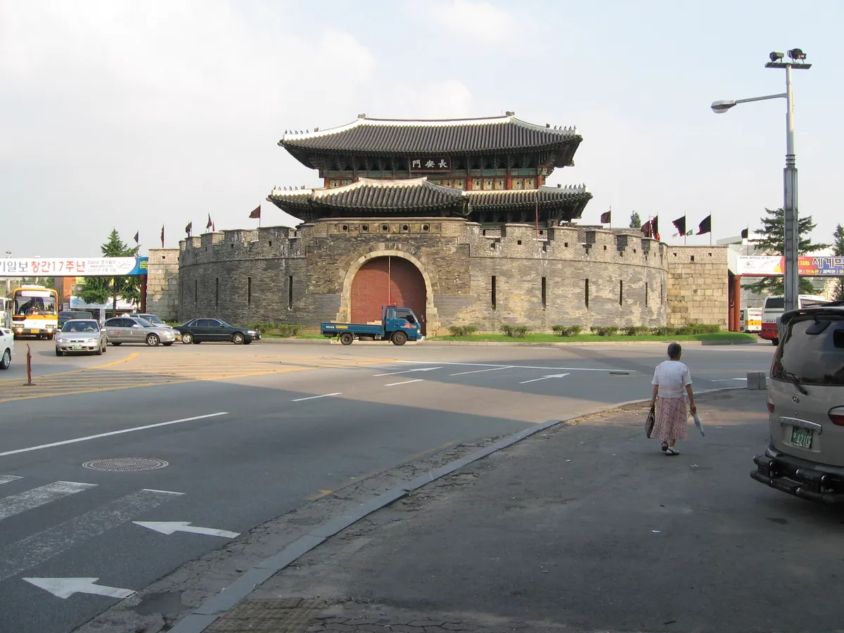 Suwon city wall north gate
