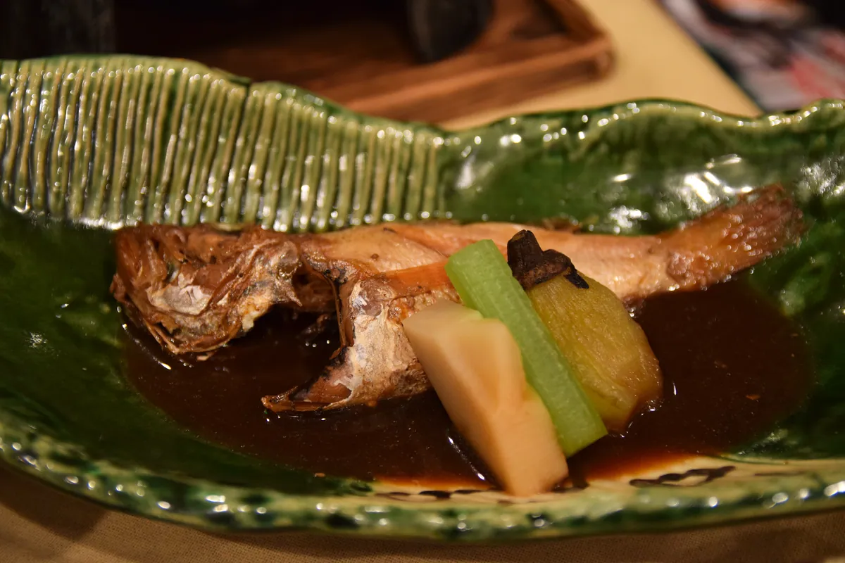 Nodoguro meal