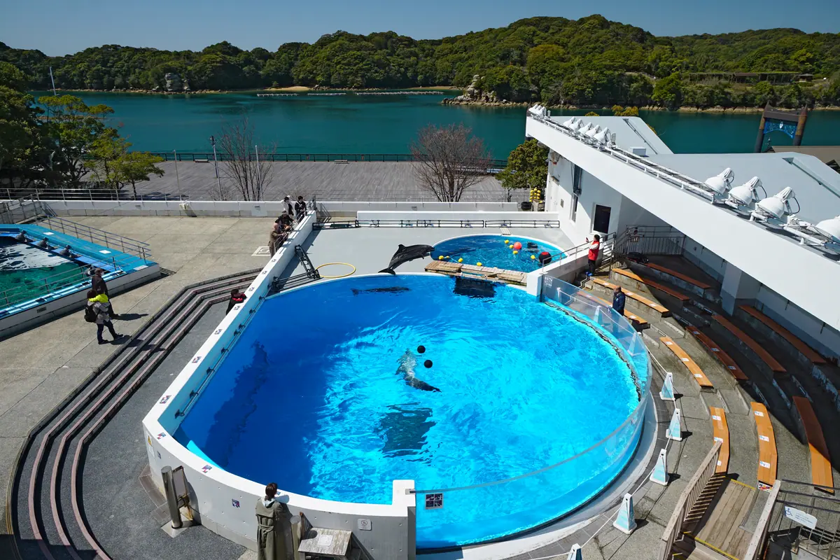 Kujukushima by boat