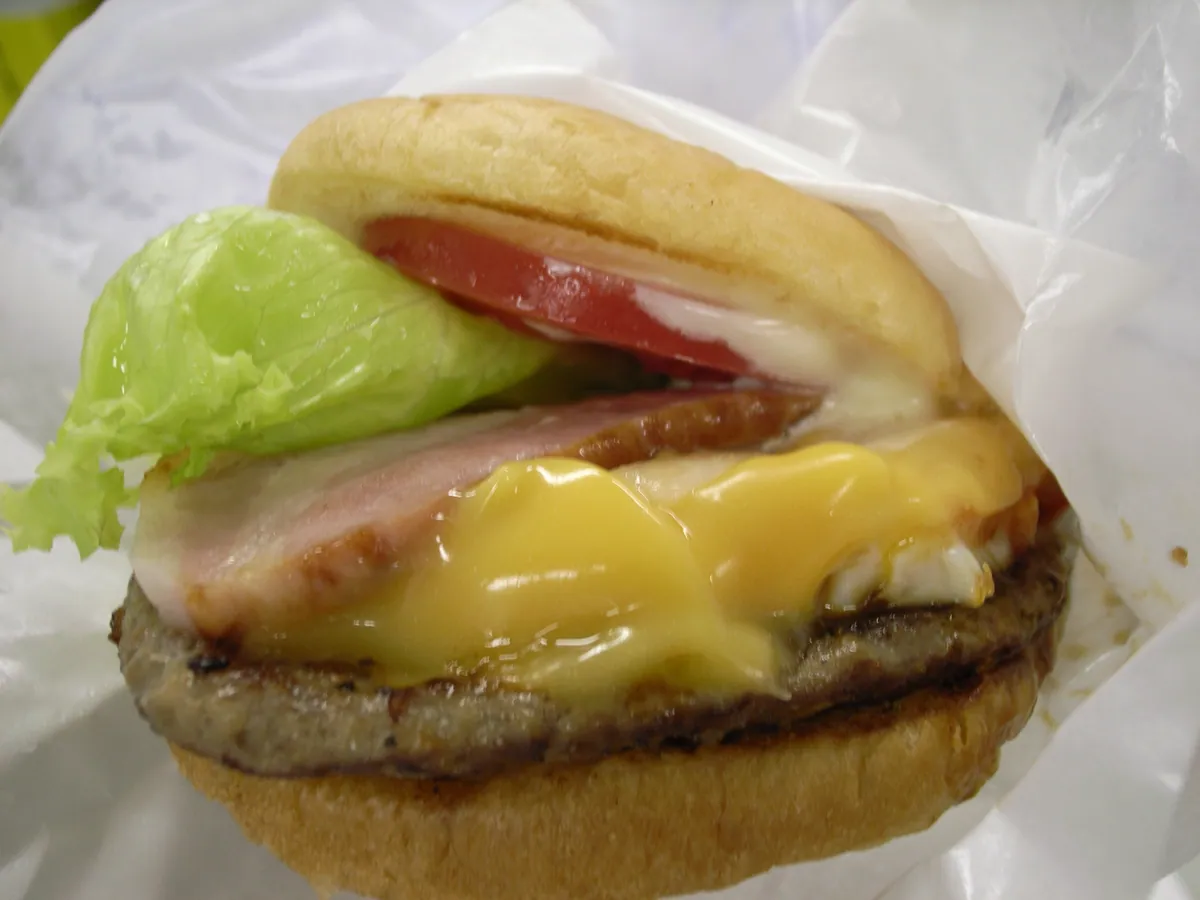 A certified Sasebo burger