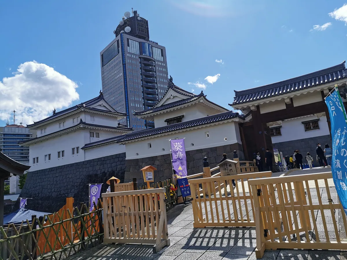 Sunpu Castle East Gate 02