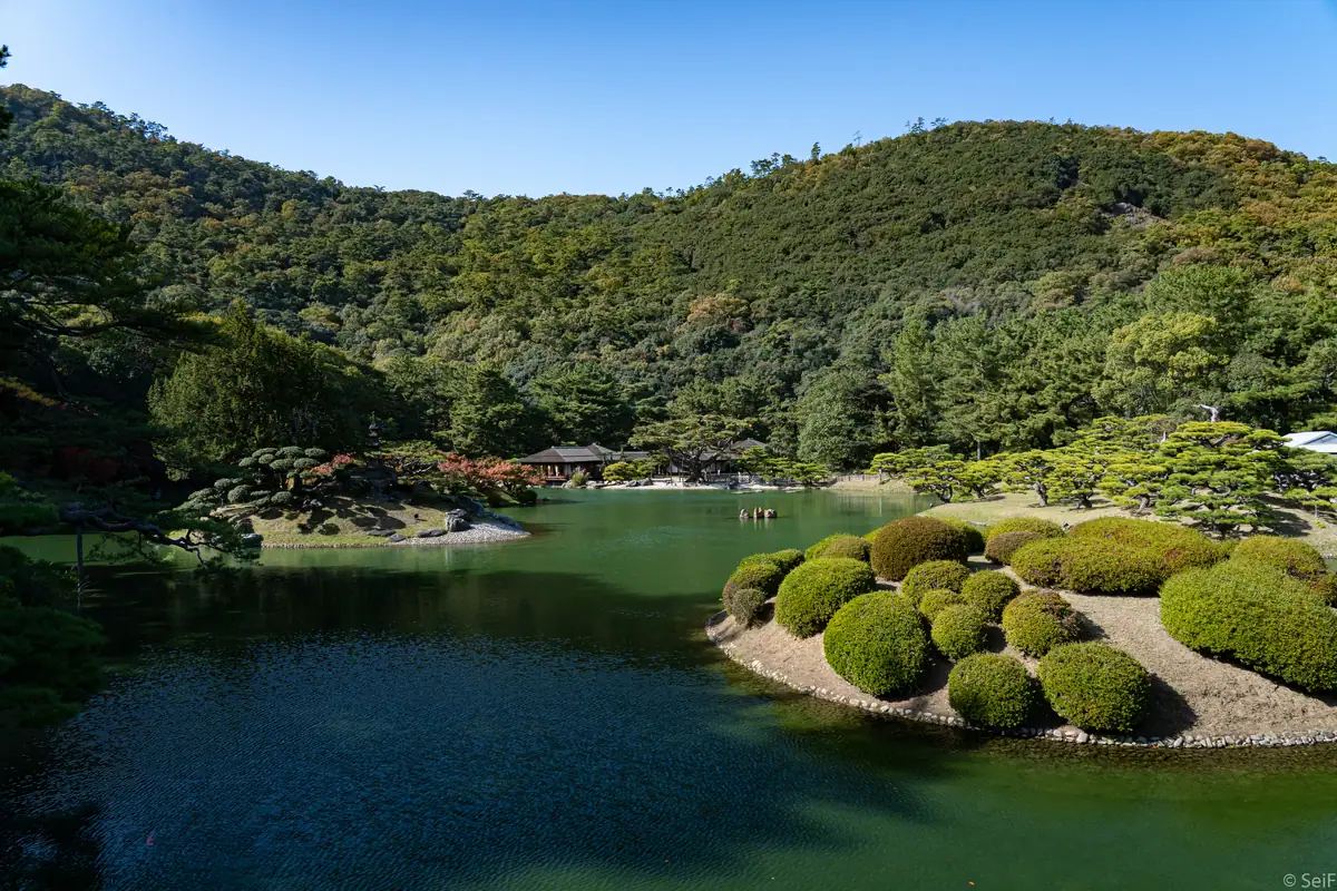栗林公園 Ritsurin Garden 01 - Nov 15, 2019