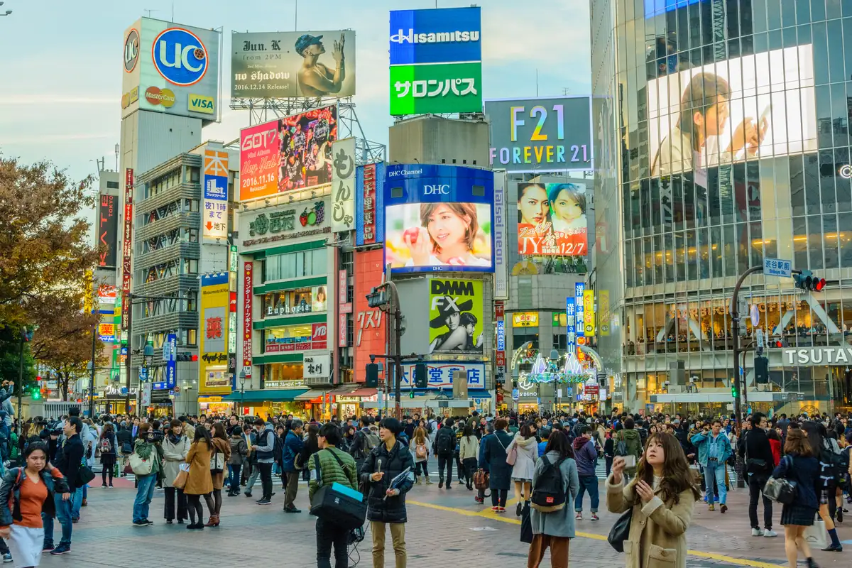 Shibuya Scramble Crossing