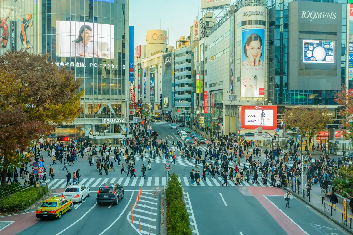 Shibuya Scramble Crossing