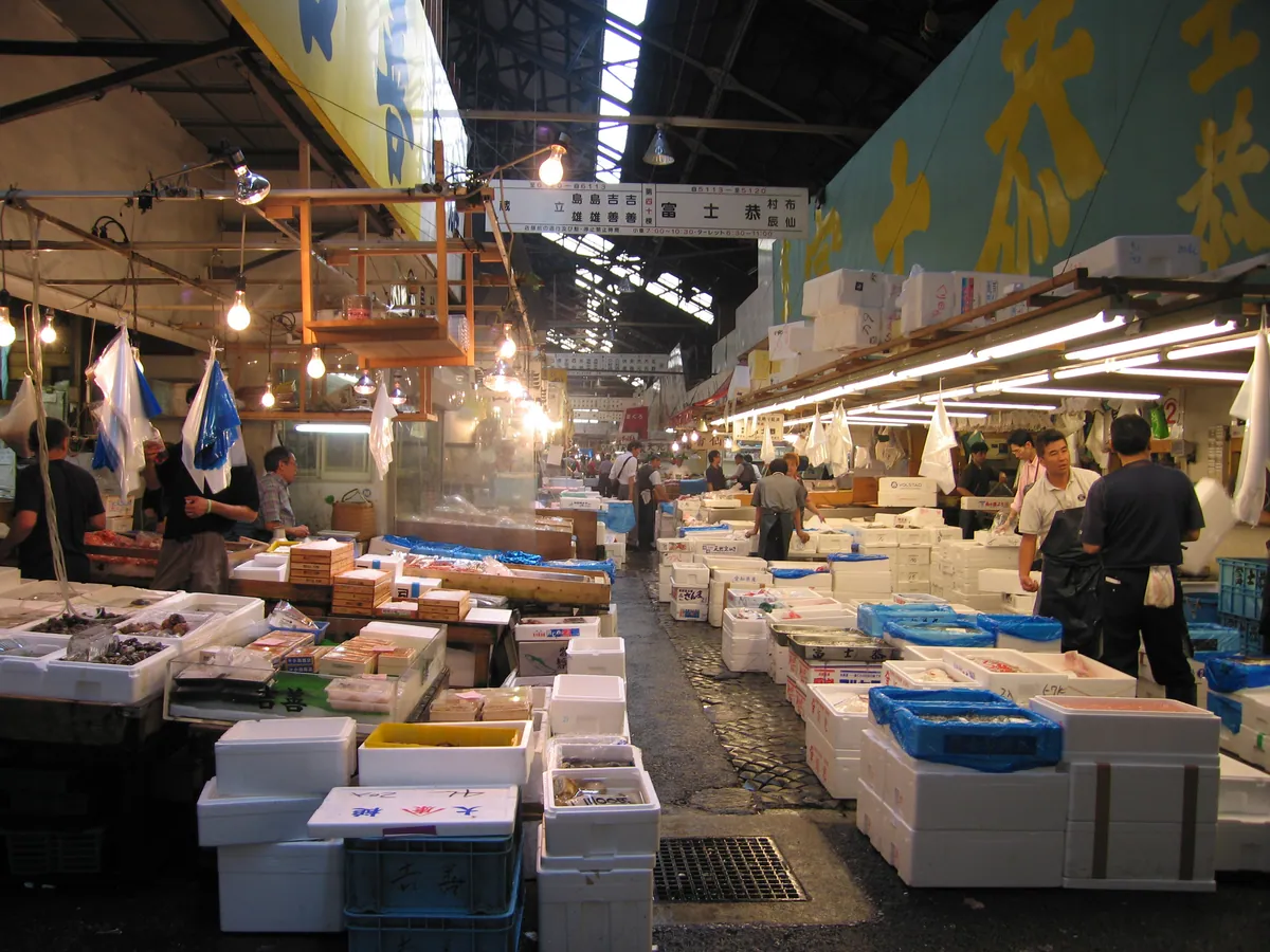 Tsukiji Fish Market, Tokyo