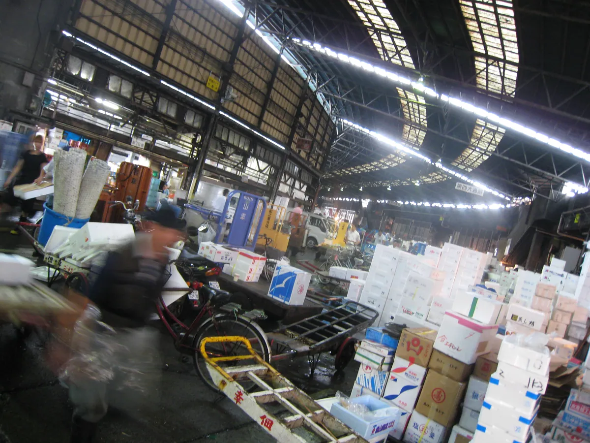 Tsukiji Outer Market crawl