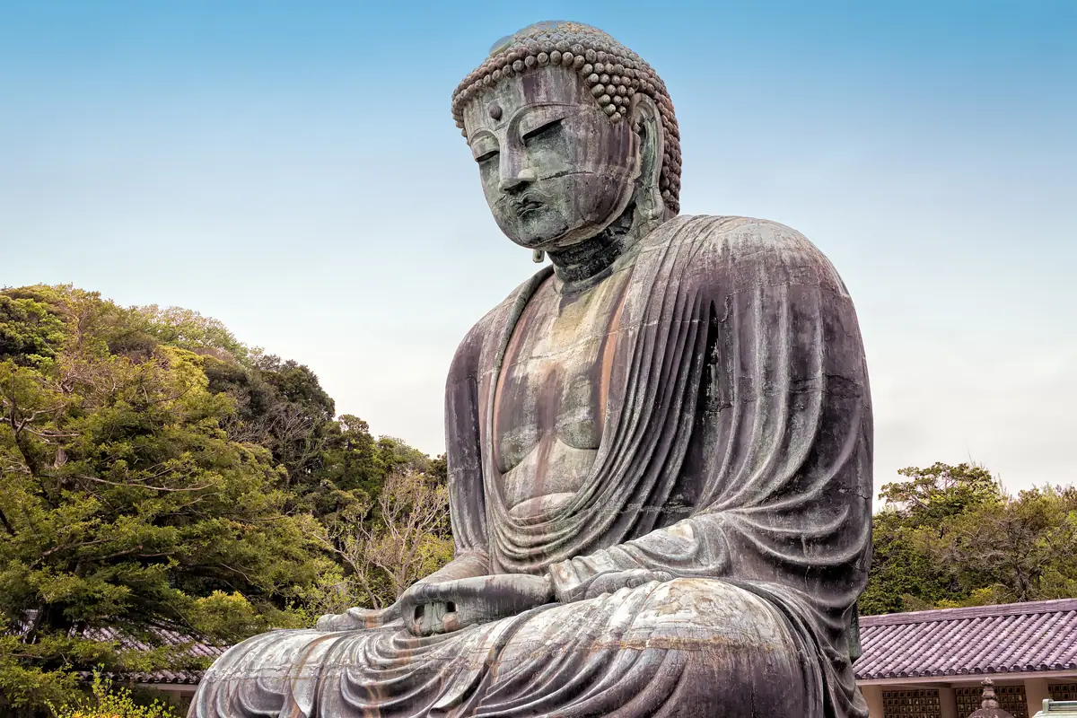 The Great Buddha of Kamakura (Daibutsu)