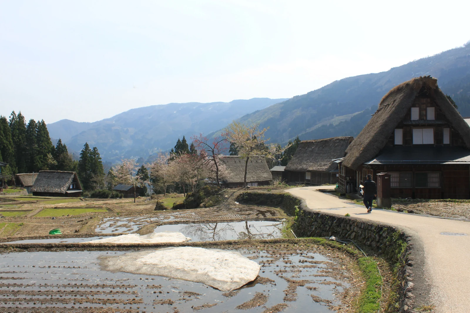 Thatched gassho-zukuri farmhouses of Ainokura village, Gokayama