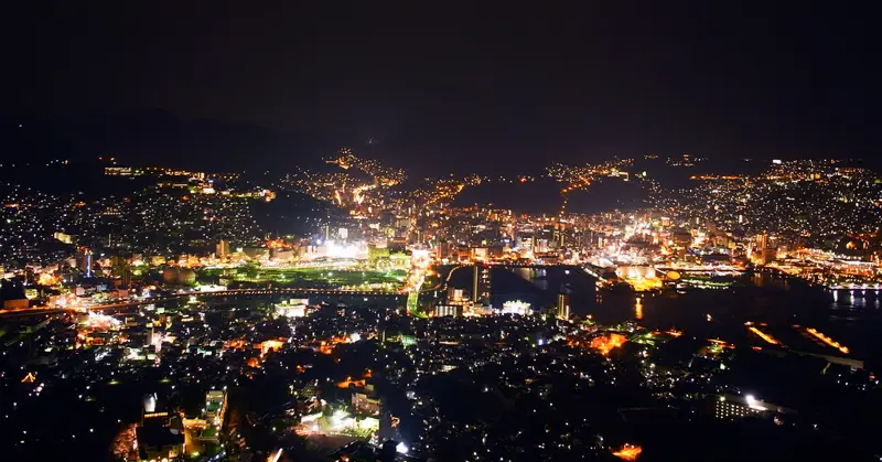 Mt. Inasa night view