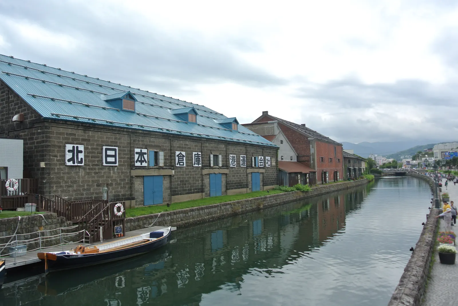 The canal and the warehouses