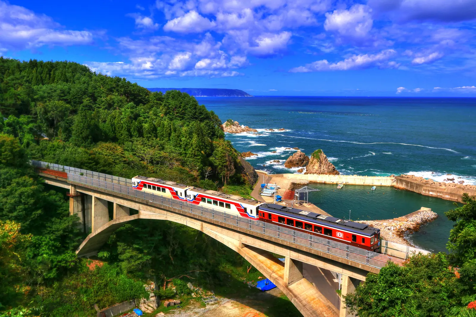 The Rias Line along the Sanriku coast