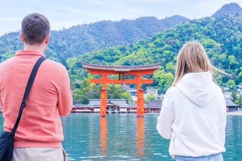 Miyajima sea pilgrimage
