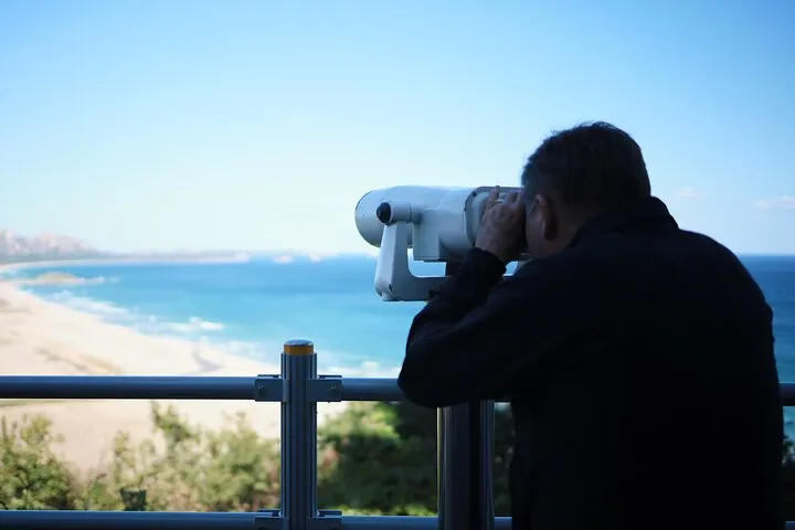 Try to detect the North Korean territory
