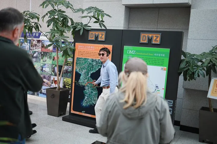 At the DMZ museum