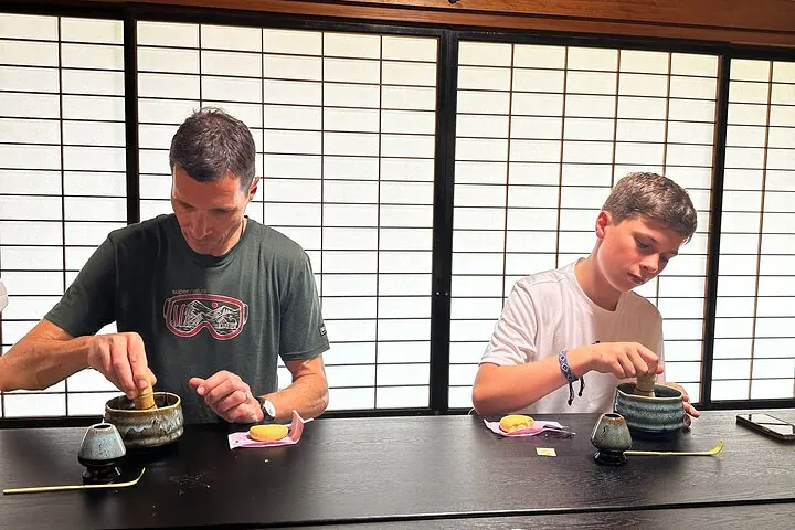 Hands-on matcha tea ceremony with seasonal sweets – Shimizu Port experience