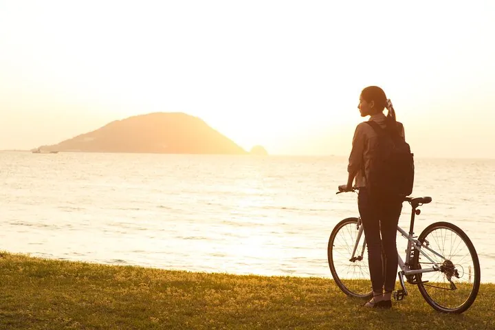 Day trip from central Fukuoka.Rental cycle in Shikanoshima island — operator photo 11