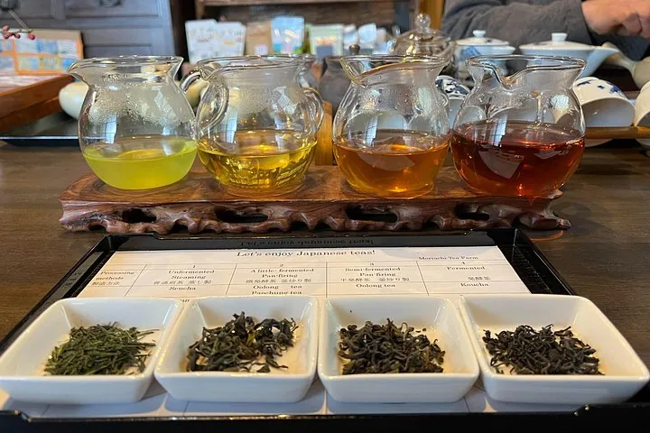Taste the tea and see what you like best