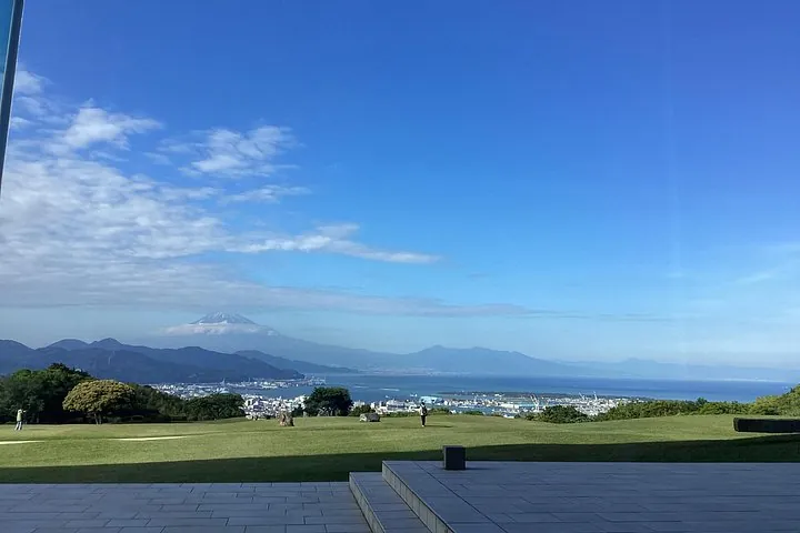Mt.Fuji view from Nihondaira Hotel in May